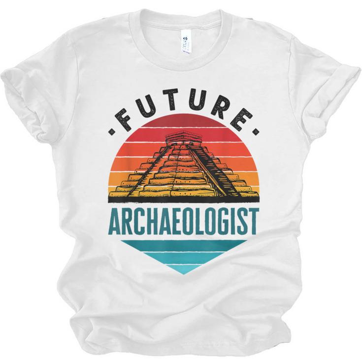 Future Archaeologist Pyramid Archaeology Student Graduation Unisex Jersey T-Shirt