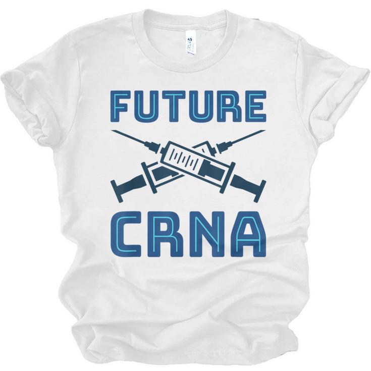 Future CRNA Nurse Anesthetist Student Nursing RN Graduation Unisex Jersey T-Shirt