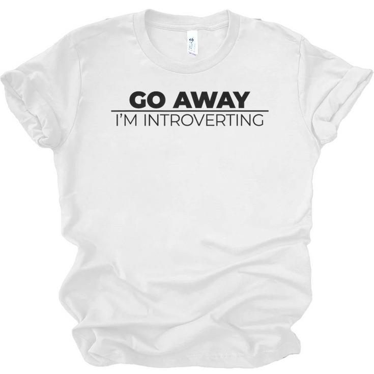 Go Away I'm Introverting Unisex Jersey T-Shirt