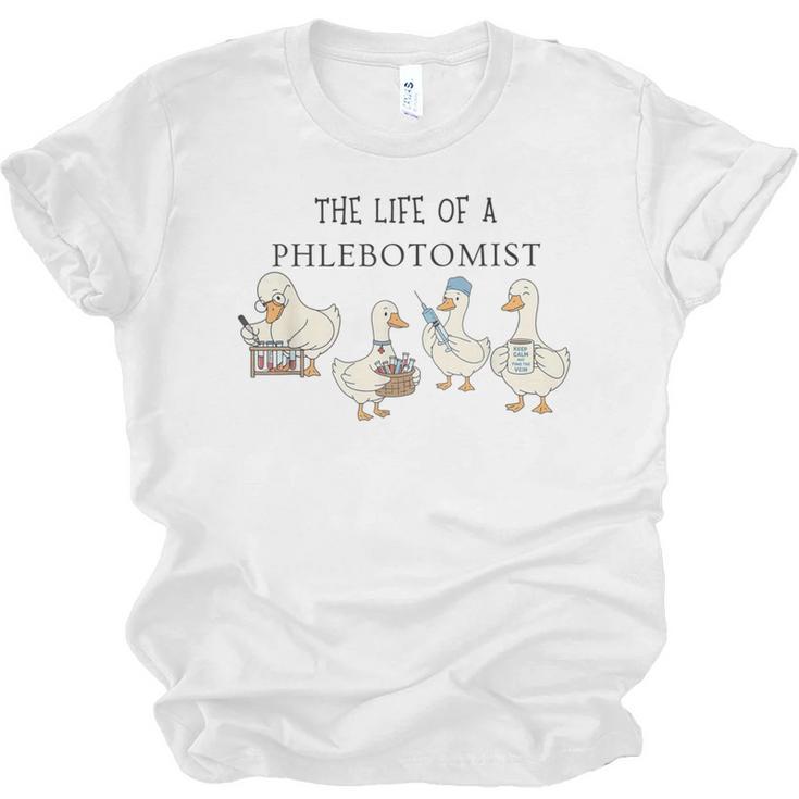 Goose Phlebotomy Technician Graduation Lab Week 2026 Unisex Jersey T-Shirt