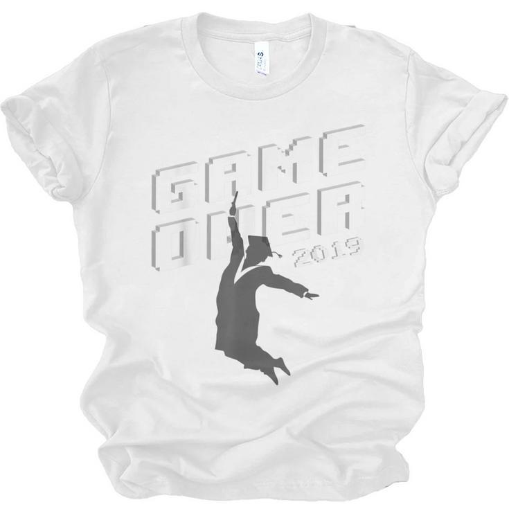 Graduation Shirt Senior Gamer T-Shirt 2019 Grad Gift Unisex Jersey T-Shirt