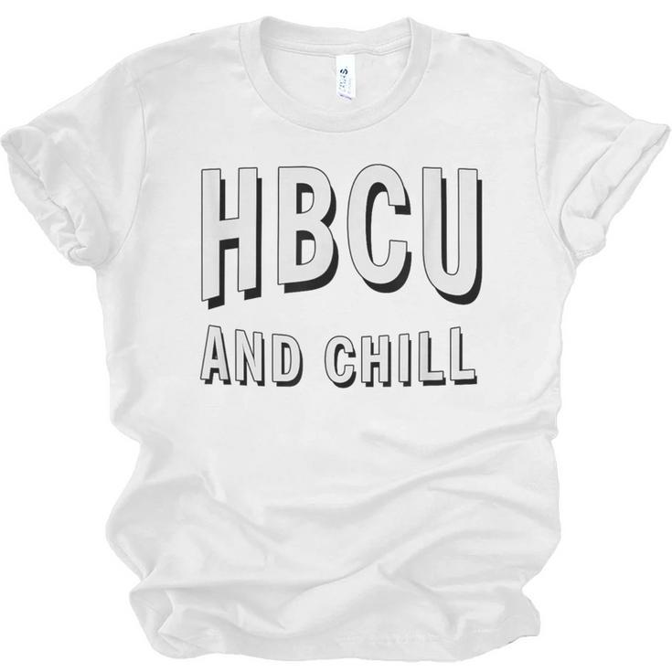 HBCU And Chill Support Alumni Graduation Education Unisex Jersey T-Shirt