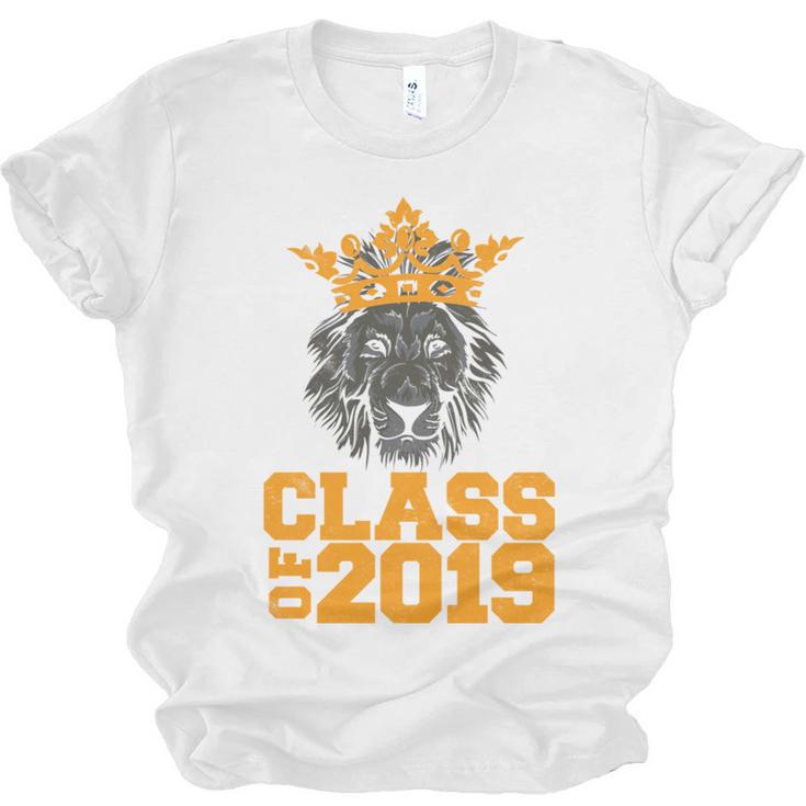 High School King Graduation Shirt Class Of 2019 Seniors Unisex Jersey T-Shirt