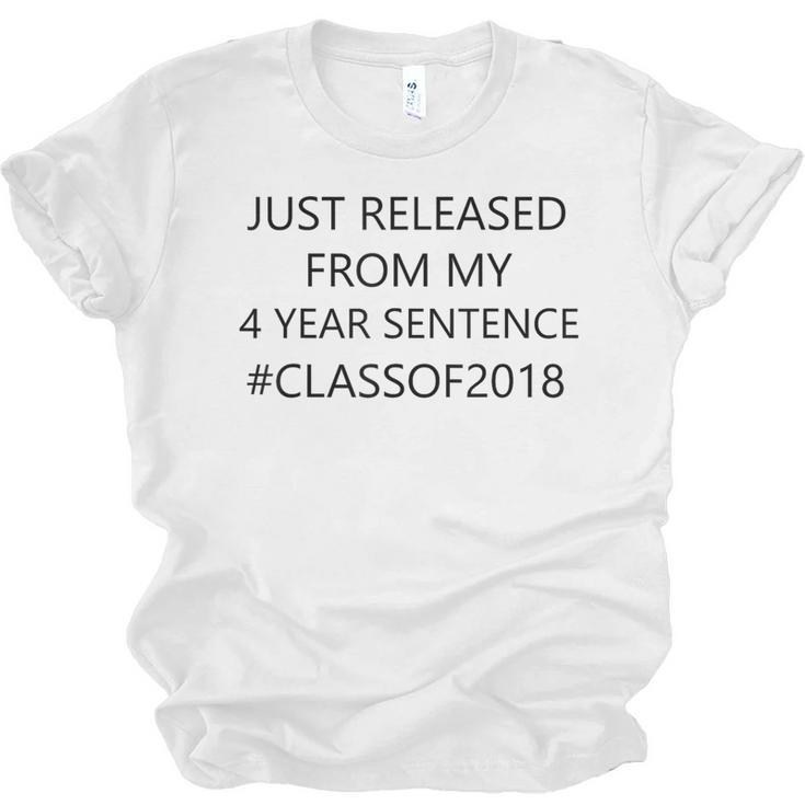 Highschool College Graduation Class Of 2018 Shirt Unisex Jersey T-Shirt