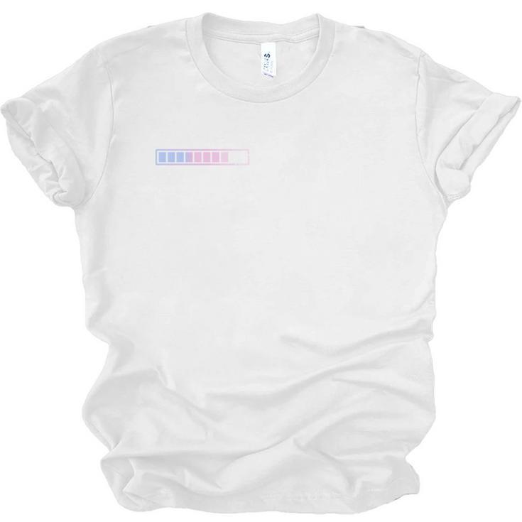 Hold On Let Me Overthink This Loading Anxiety Introvert Fun Unisex Jersey T-Shirt