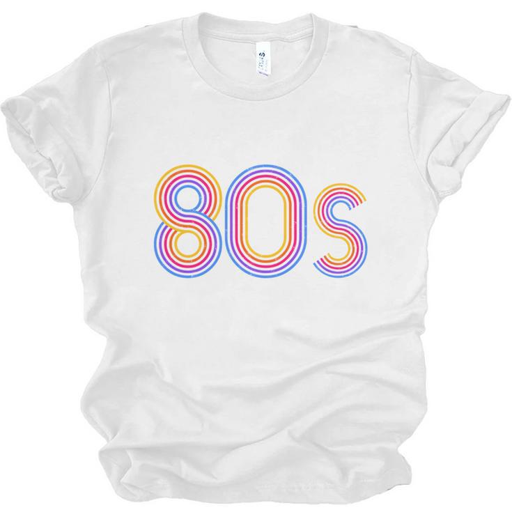 I'd Rather Be In The 80s Iconic Music Nostalgia Vintage Unisex Jersey T-Shirt