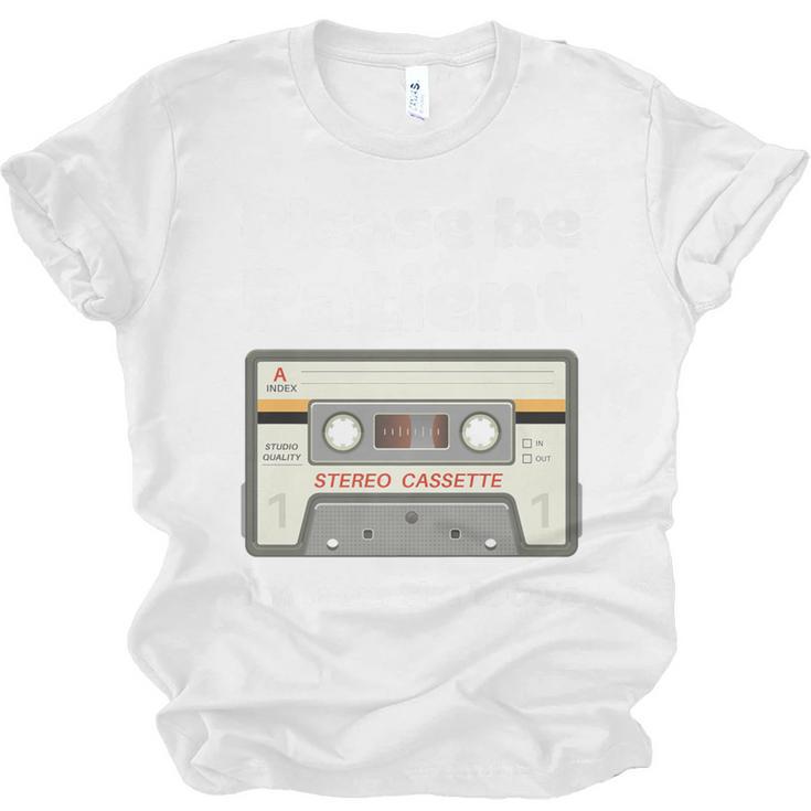 I'm From The 1900s Be Patient Retro Cassette Tape Premium Unisex Jersey T-Shirt