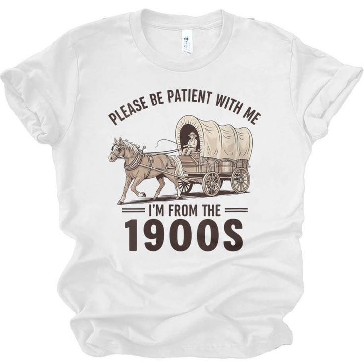 I'm From The 1900s Tee Western For Men Unisex Jersey T-Shirt