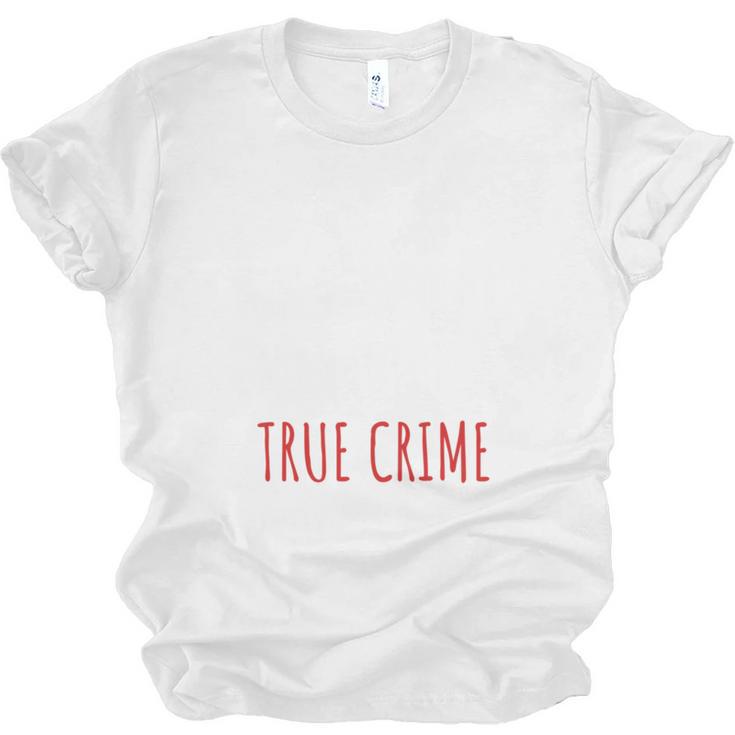 I'm A Millennial Introvert True Crime Podcast Fan Men Women Unisex Jersey T-Shirt