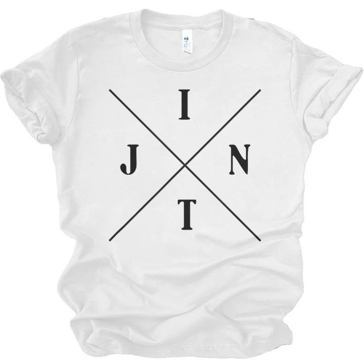 INTJ Architect Personality Type Introvert Psychology Unisex Jersey T-Shirt