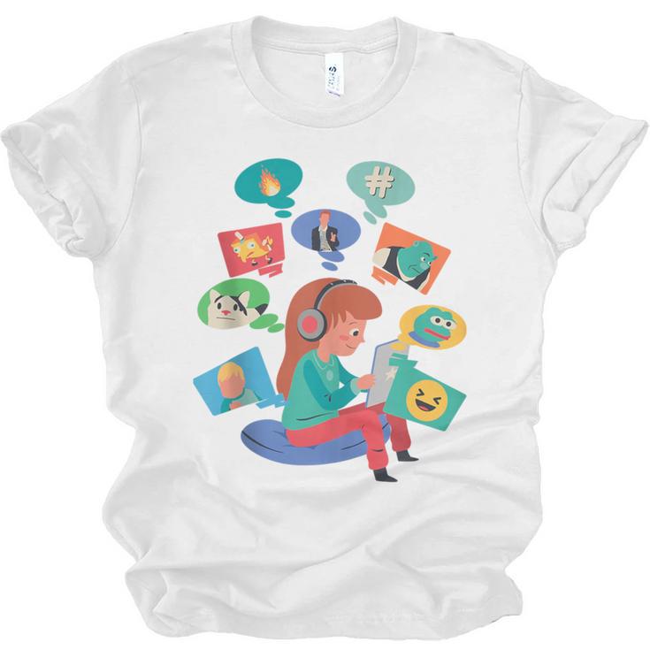 Introvert Meme Anti People Antisocial Meme Lovers Unisex Jersey T-Shirt