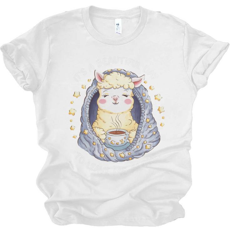 It's A Beautiful Day To Leave Me Alone Introvert Unisex Jersey T-Shirt