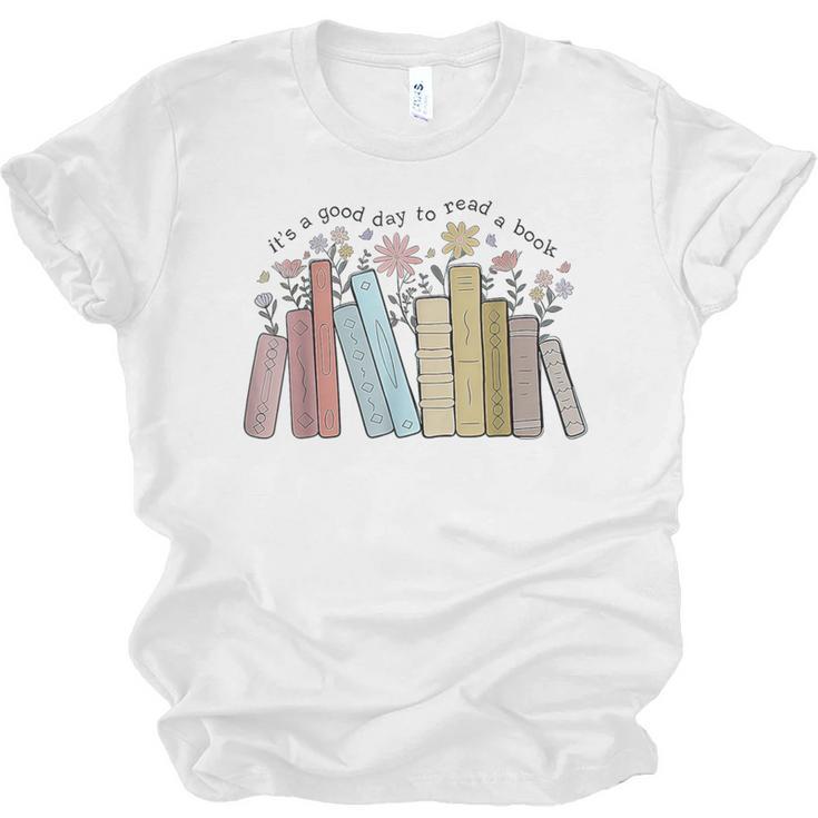 It's a Good Day To Read a Book Unisex Jersey T-Shirt