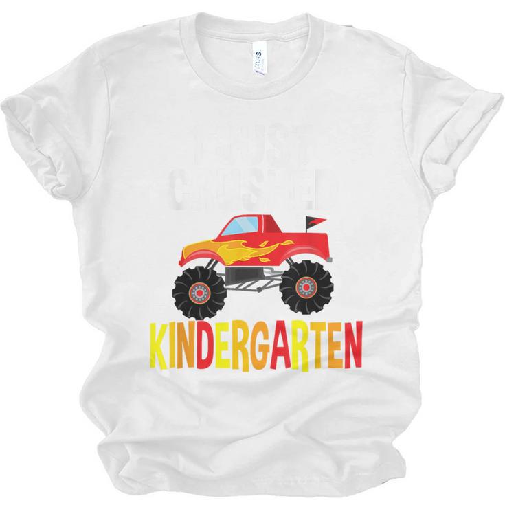 I Just Crushed Kindergarten Monster Graduation Shirt Unisex Jersey T-Shirt