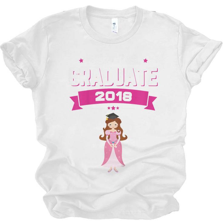 Kids Princess Girl Preschool Graduate 2018 Graduation Pre-K Unisex Jersey T-Shirt