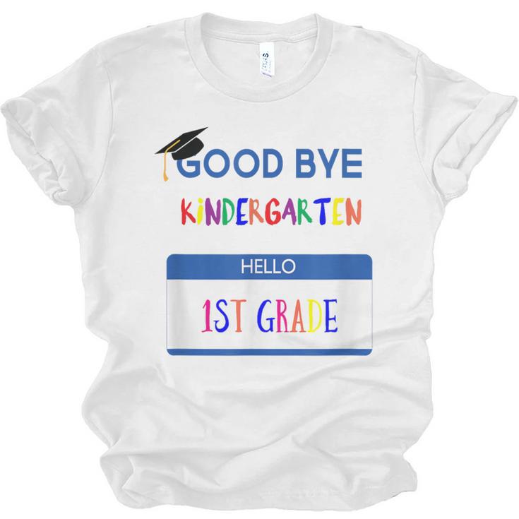 Kindergarten To 1st Grade Graduation T Shirt Unisex Jersey T-Shirt