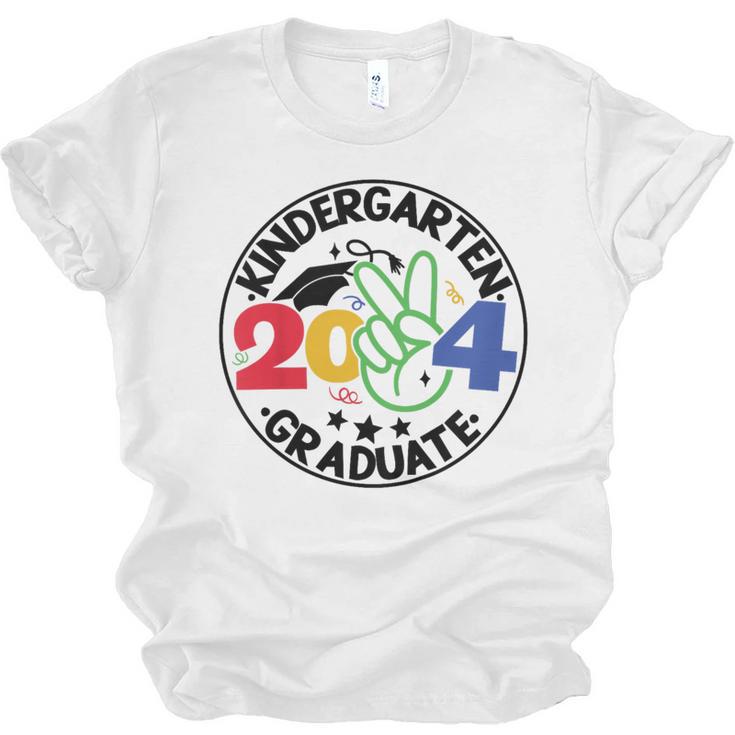 Kindergarten Graduation 2024 Graduate Last Day Of School Unisex Jersey T-Shirt