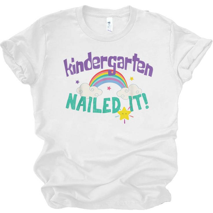 Kindergarten Graduation Nailed It Kids 2021 Unisex Jersey T-Shirt