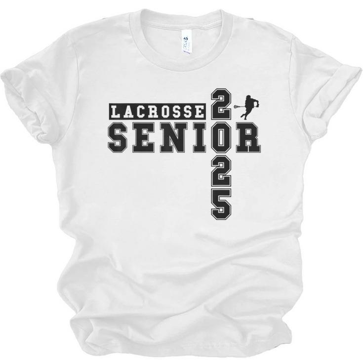 Lacrosse Senior Night Lacrosse Senior 2025 Graduation 29 Unisex Jersey T-Shirt
