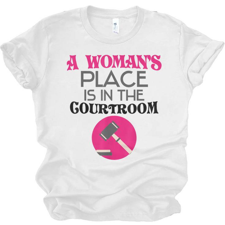 Lawyer Attorney Law School Graduation Female Women Unisex Jersey T-Shirt