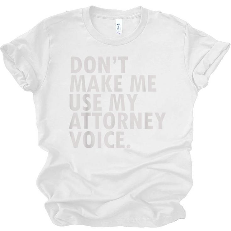 Lawyer Law School Graduation Shirt Attorney T-Shirt Unisex Jersey T-Shirt