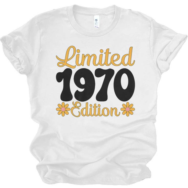 Limited 1970 Edition Retro Vintage 70s Nostalgia Premium Unisex Jersey T-Shirt