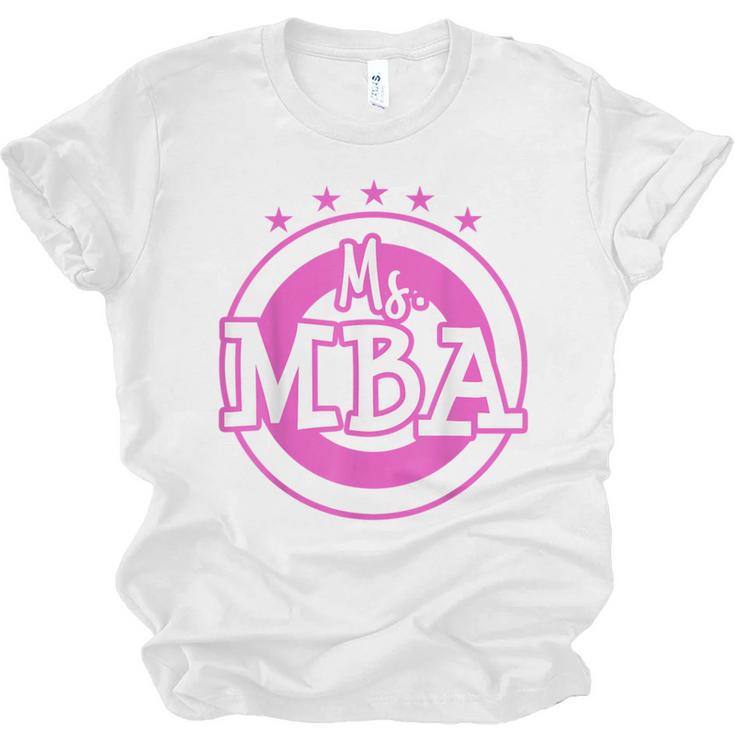 MBA Graduation Masters Business Administration T-Shirt Unisex Jersey T-Shirt