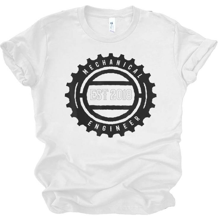 Mechanical Engineers 2018 Tshirt Gears Graduation Tee Unisex Jersey T-Shirt