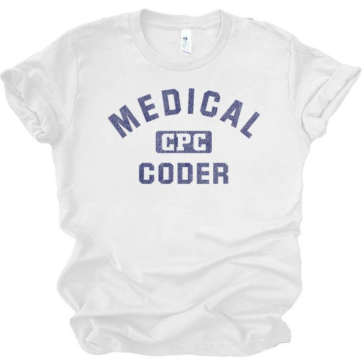 Medical Coder CPC Medical Coding Graduation Unisex Jersey T-Shirt