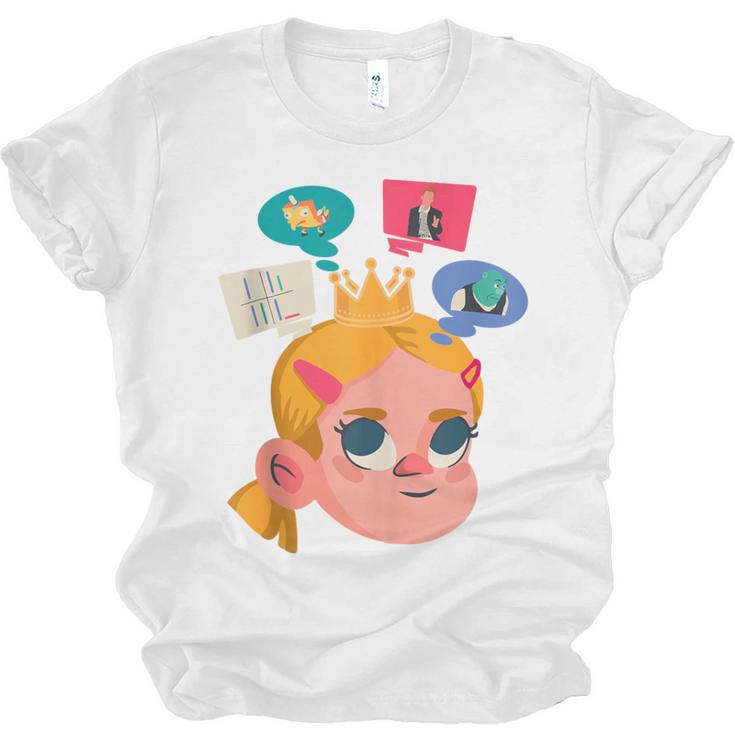 Meme Queen In Silence Introvert Anti People Antisocial Quiet Unisex Jersey T-Shirt