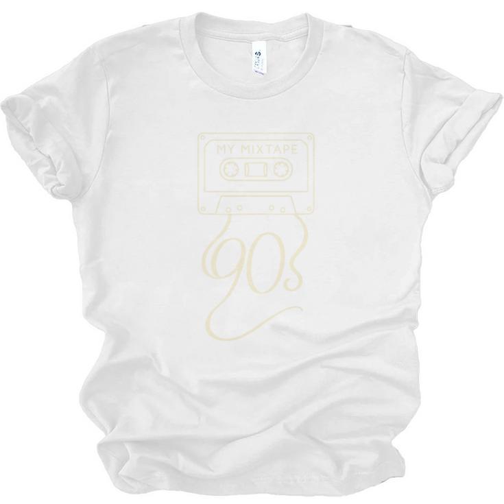 My Mixtape 90s – Retro Cassette Tape Nostalgia Unisex Jersey T-Shirt