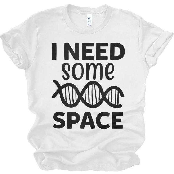 I Need Some Space Introvert Astronaut Science Unisex Jersey T-Shirt