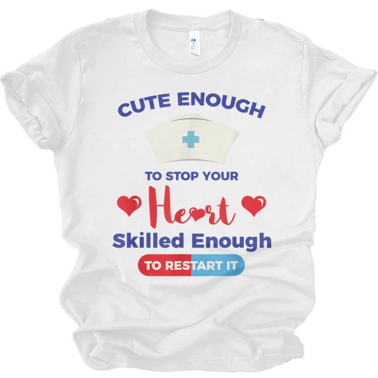 Nurse Tshirt Graduation Nursing School Birthday Unisex Jersey T-Shirt