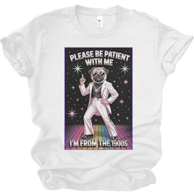 Be Patient With Me I'm From The 1900s Birthday Premium Tri-Blend Unisex Jersey T-Shirt