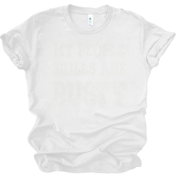 My People Skills Are Rusty Introvert SPN Moments Unisex Jersey T-Shirt