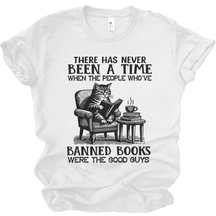 The People Who'Ve Banned Books Were The Good Guys Unisex Jersey T-Shirt
