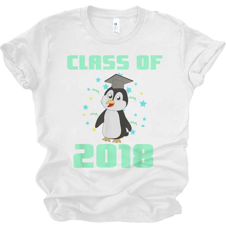 Pinguin Class 2018 Shirt Graduation  Kids Graduate Unisex Jersey T-Shirt