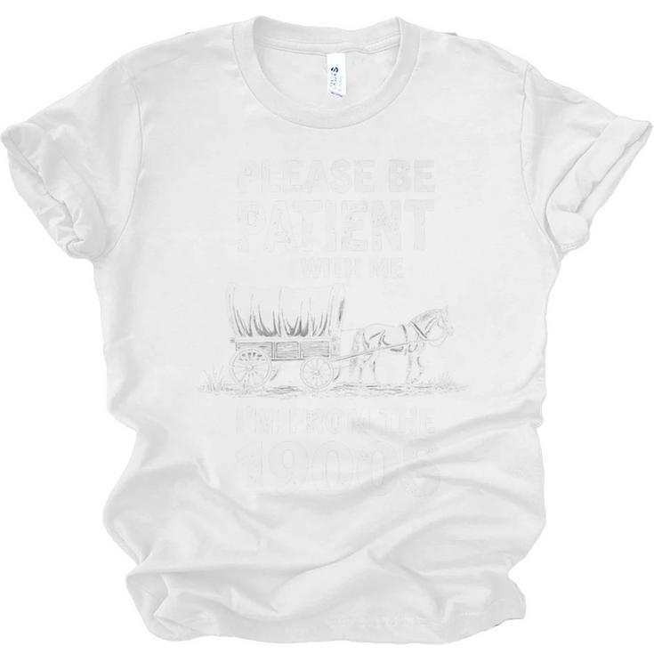 Playful Slow Pace Please Be Patient I'm From The 1900s Premium Unisex Jersey T-Shirt