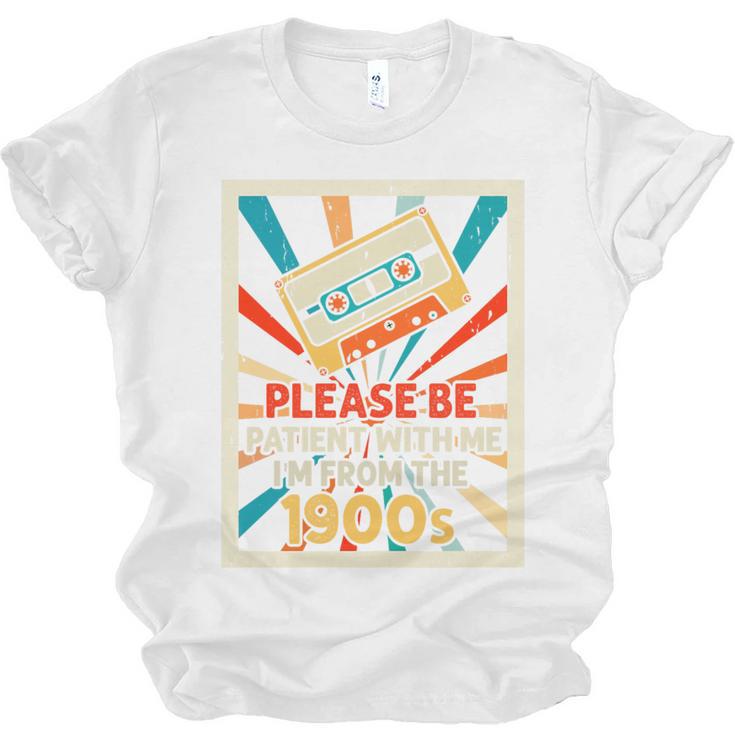 Please Be Patient With Me I'm From The 1900s Cool Dad Premium Tri-Blend Unisex Jersey T-Shirt