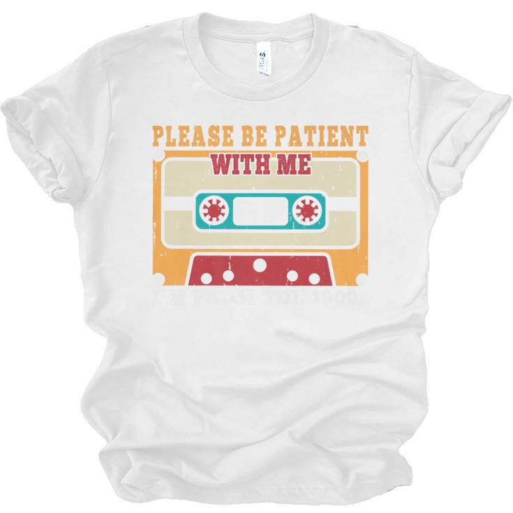 Please Be Patient With Me I'm From The 1900s Vintage Dad Premium Unisex Jersey T-Shirt