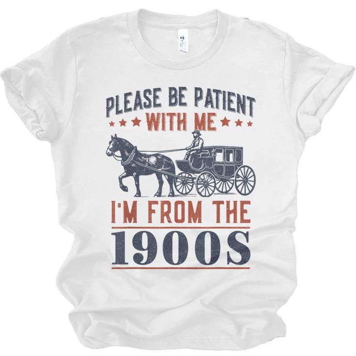 Please Be Patient I'm From The 1900s Vintage Dad Unisex Jersey T-Shirt