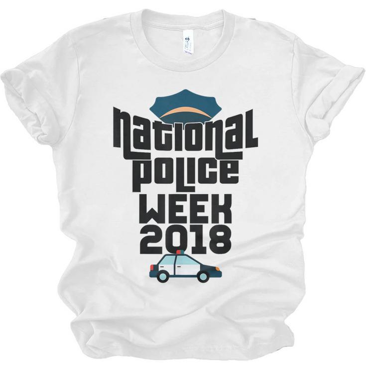Police Officer National Week T-Shirt Graduation 2018 Unisex Jersey T-Shirt