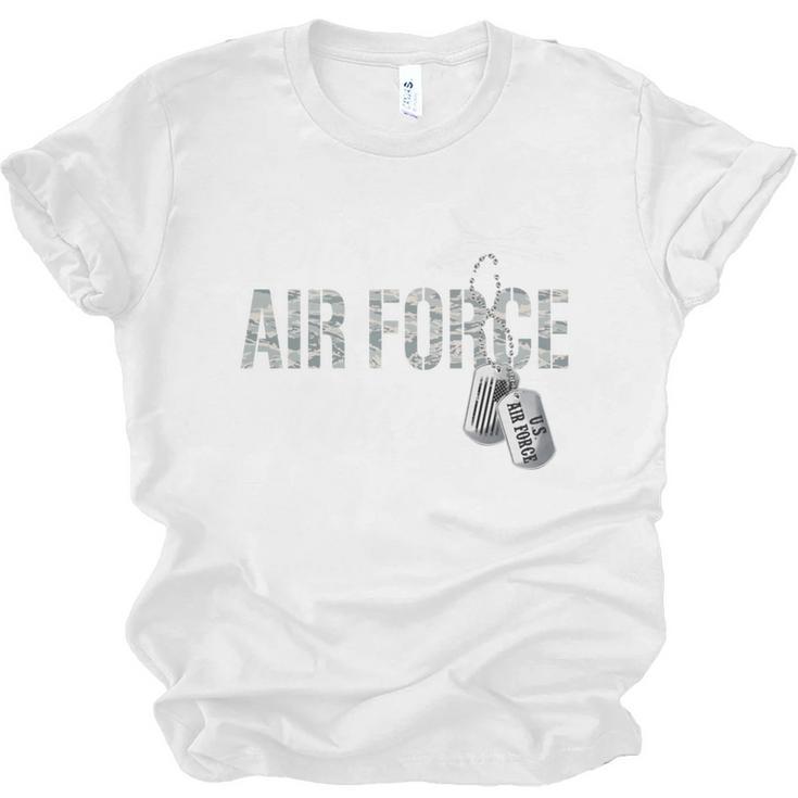 Proud Air Force Wife Air Force Graduation USAF Wife Unisex Jersey T-Shirt