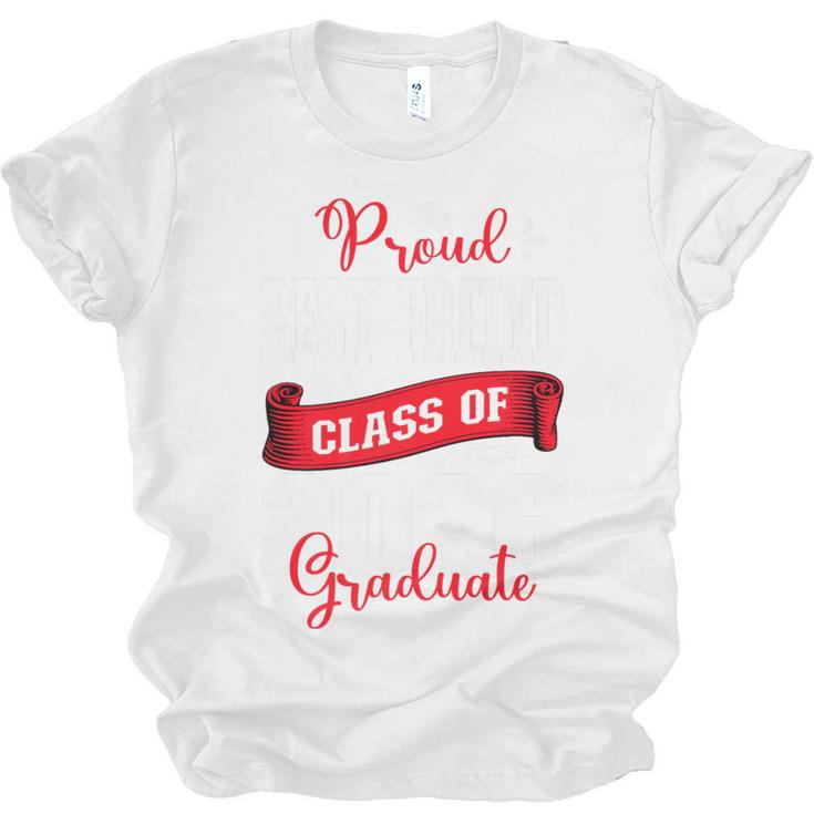 Proud Best Freind Of a Class Of 2026 Graduate For Graduation Premium Unisex Jersey T-Shirt