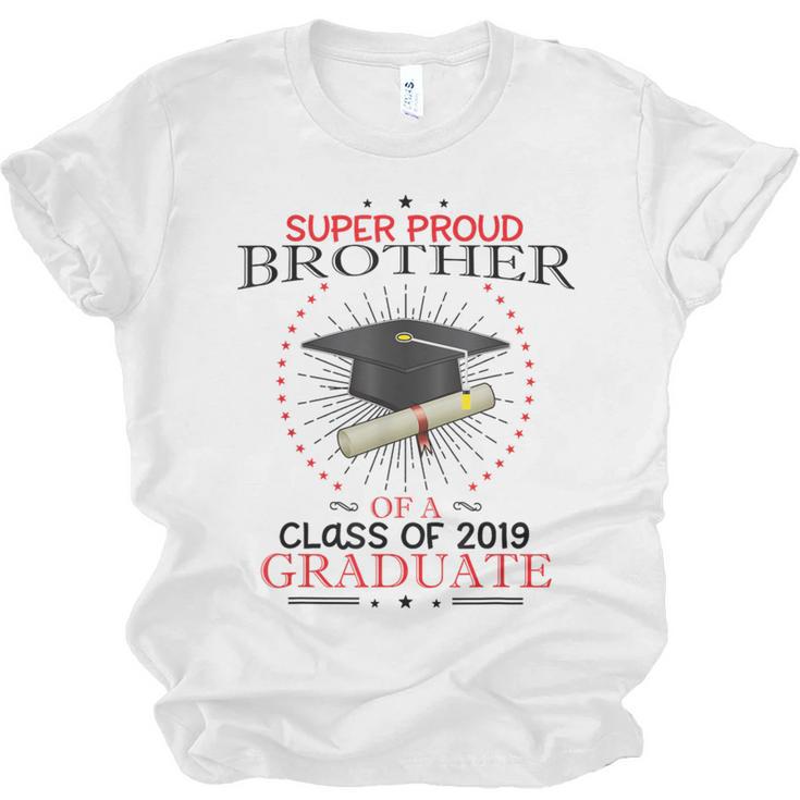 Proud Brother The Class Of 2019 Graduate Graduation Shirt Unisex Jersey T-Shirt