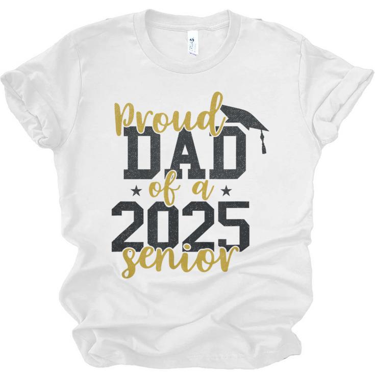 Proud Dad Of a 2025 Senior Graduation Unisex Jersey T-Shirt