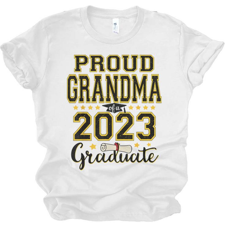 Proud Grandma Of A 2023 Graduate Graduation Unisex Jersey T-Shirt