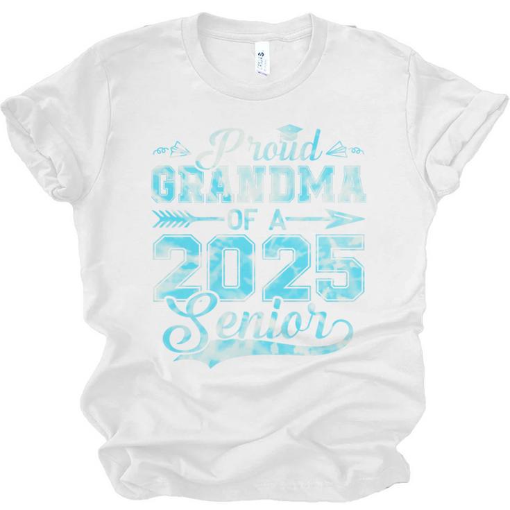 Proud Grandma Of a 2025 Senior Graduate Graduation Premium Unisex Jersey T-Shirt