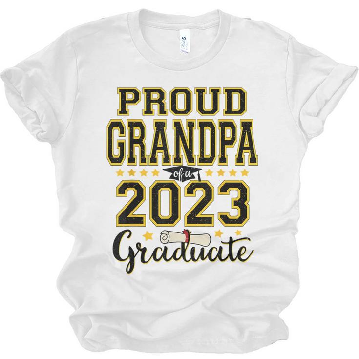 Proud Grandpa Of A 2023 Graduate Graduation Unisex Jersey T-Shirt