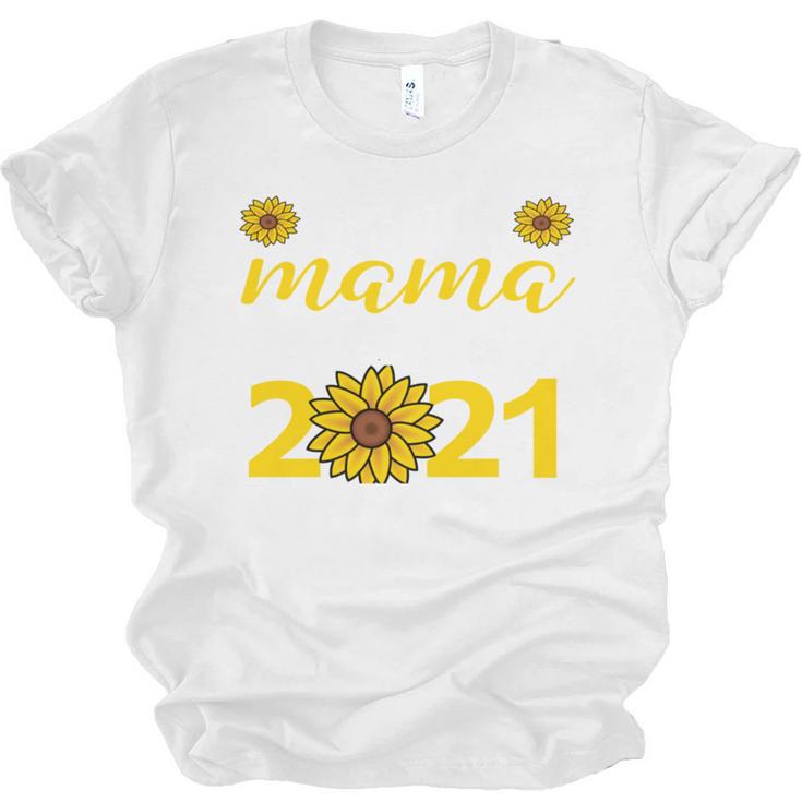 Proud Mama Of a 2021 Graduate Senior Mom 2021 Graduation Unisex Jersey T-Shirt